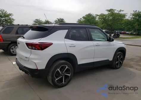 2022 Chevrolet Trailblazer Rs z USA, uszkodzony, nr VIN KL79MUSL8NB076424